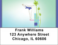 Precision Diving Address Labels | LBQBP-95