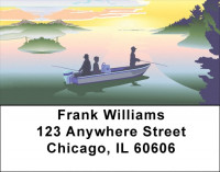 Fishin Buddies Address Labels | LBQBP-97