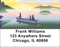 Fishin Buddies Address Labels | LBQBP-97