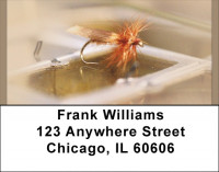 Fly Fishing Address Labels | LBQBP-98