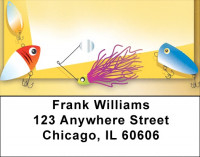 Lures For The Big Catch Address Labels | LBQBQ-01