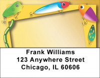 Lures For The Big Catch Address Labels | LBQBQ-01