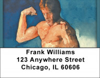 Body Building Address Labels | LBQBQ-03