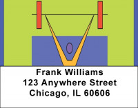 Lifting Weights Address Labels | LBQBQ-06