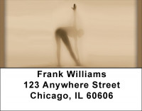 Soft Yoga Address Labels | LBQBQ-07