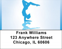 Yoga Positions Address Labels | LBQBQ-09