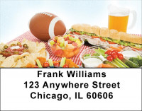 Tailgate Party Address Labels | LBQBQ-18