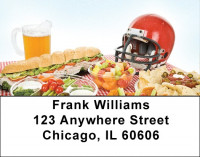 Tailgate Party Address Labels | LBQBQ-18