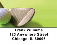 Golf Green Address Labels | LBQBQ-19