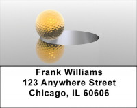 Golf Is Golden Address Labels | LBQBQ-21
