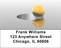 Golf Is Golden Address Labels | LBQBQ-21