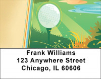 Golf Reflections Address Labels | LBQBQ-22