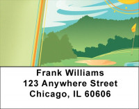Golf Reflections Address Labels | LBQBQ-22