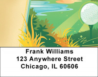 Golf Reflections Address Labels | LBQBQ-22