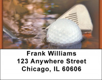 Just A Little Water Hazard Address Labels | LBQBQ-23