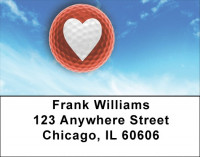 Love Golf Address Labels | LBQBQ-25