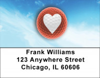 Love Golf Address Labels | LBQBQ-25