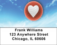 Love Golf Address Labels | LBQBQ-25