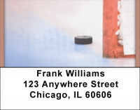 Hockey Pucks Address Labels | LBQBQ-31
