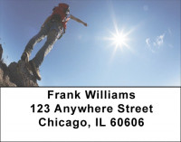 Mountain Climbing Address Labels | LBQBQ-40