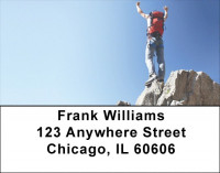 Mountain Climbing Address Labels | LBQBQ-40
