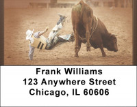 Bull Riders Address Labels | LBQBQ-42