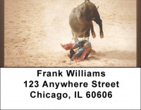 Bull Riders Address Labels | LBQBQ-42