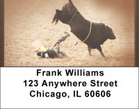 Bull Riders Address Labels | LBQBQ-42