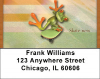 Skateboarding Address Labels | LBQBQ-47