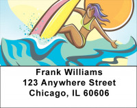 Catching The Wave Address Labels | LBQBQ-50