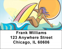 Catching The Wave Address Labels | LBQBQ-50