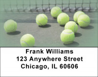 Tennis Break Address Labels | LBQBQ-55