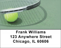 Tennis Break Address Labels | LBQBQ-55