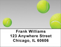 Tennis In Your Face Address Labels | LBQBQ-56