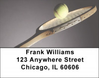 Tennnis Rackets Address Labels | LBQBQ-57
