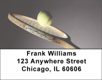 Tennnis Rackets Address Labels | LBQBQ-57