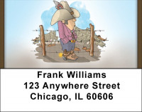The Cowpoke Address Labels | LBQBQ-60