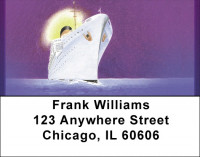 Moonlight Cruise Address Labels | LBQBQ-61