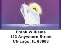 Moonlight Cruise Address Labels | LBQBQ-61