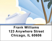 Cruise To Paradise Address Labels | LBQBQ-63