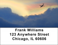 Commercial Airlines Address Labels | LBQBQ-74