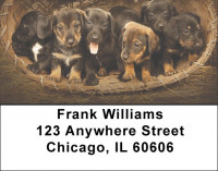 Dachshund Country  Address Labels | LBQBQ-94