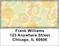 Funky Florals Address Labels | LBQBQ-95