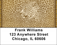 Animal Print With Faces Address Labels | LBQBQ-99