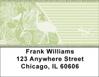 Ethnic Inspired Jungles Address Labels | LBQBR-11