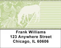 Ethnic Inspired Jungles Address Labels | LBQBR-11
