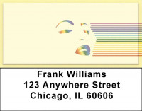 Dreaming In Color Address Labels | LBQBR-13