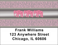 Glowing Safari Address Labels | LBQBR-15