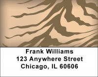 Pastel Zebra Address Labels | LBQBR-21