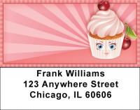 Sweet Cupcakes Address Labels | LBQBR-28